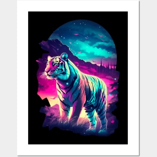 Color tiger Posters and Art